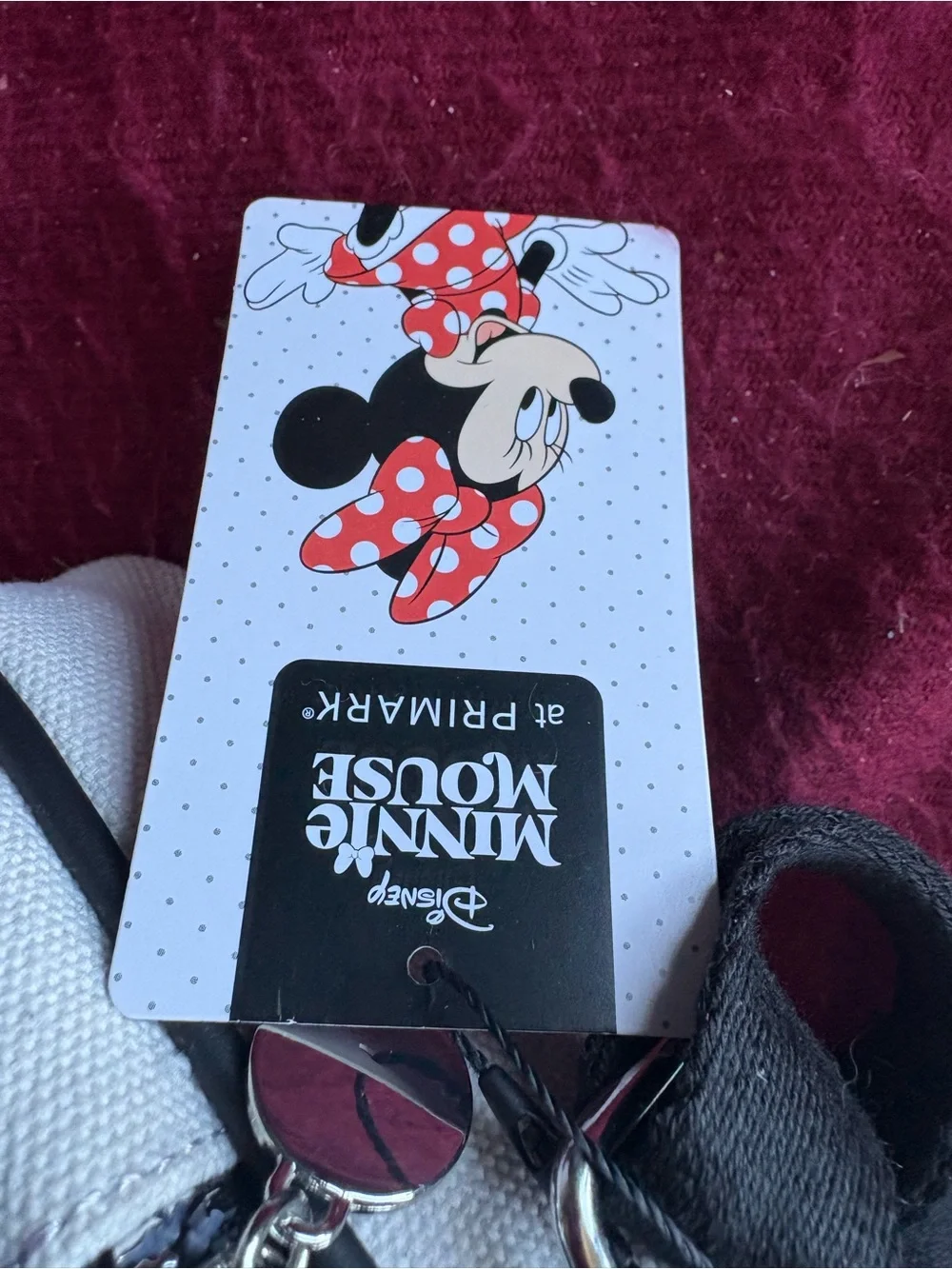 Primark Minnie Mouse Red Black White Crossbody Bag